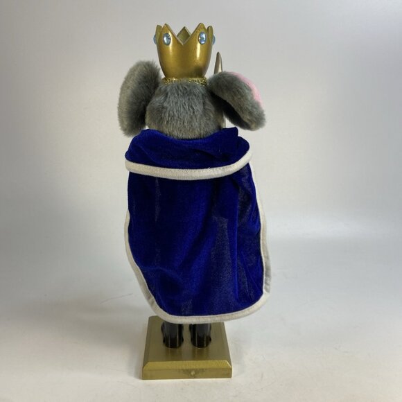Mouse King Wood Nutcracker Ballet Christmas Decoration Whimsical Holiday 14 in - Picture 3 of 9